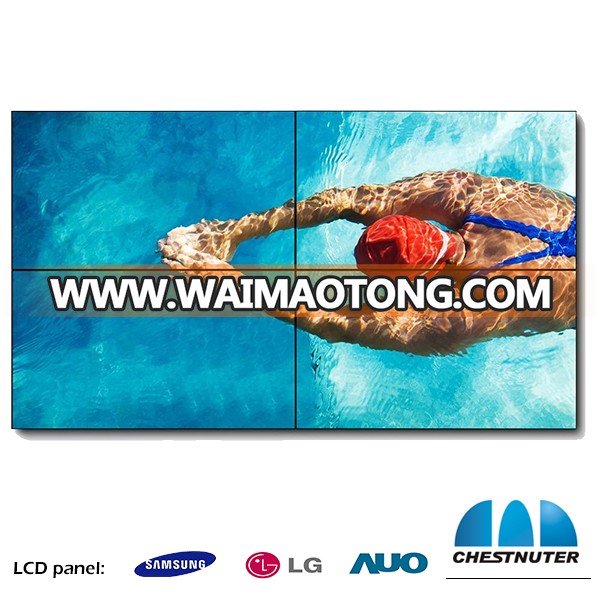 55 inch ultra narrow bezel Video wall with in built lcd video wall controller